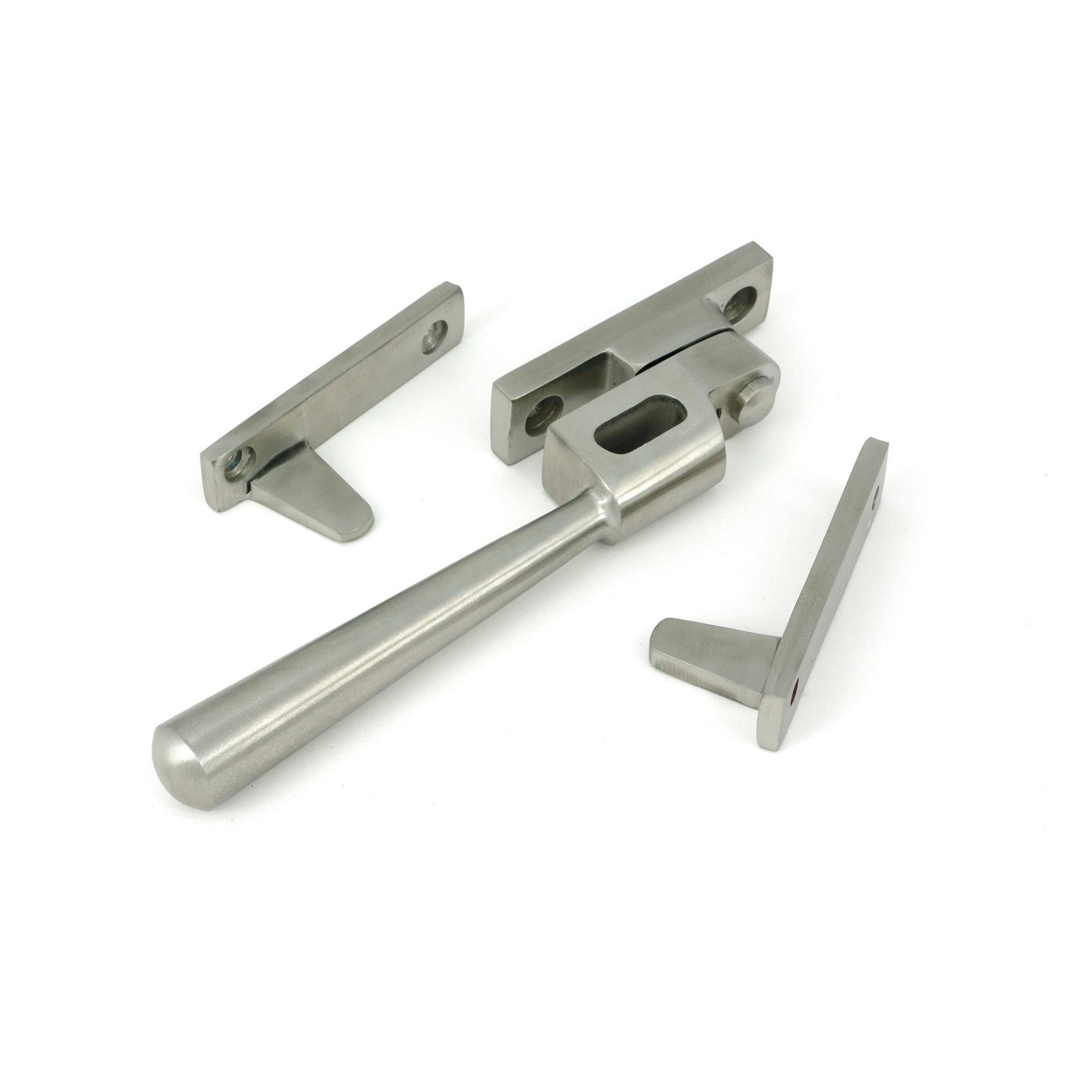 Satin Marine SS (316) Night-Vent Locking Newbury Fastener - Night-Vent Fasteners - From The Anvil - Yester Home