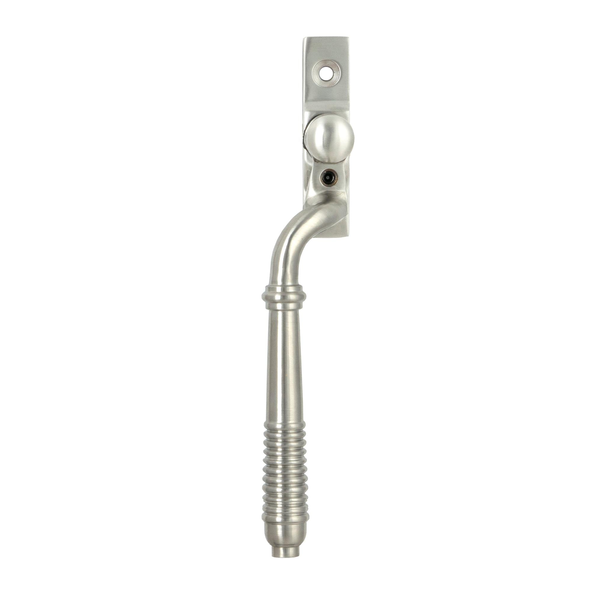 Satin Marine SS (316) Reeded Espag - LH - Espag. Fasteners - From The Anvil - Yester Home