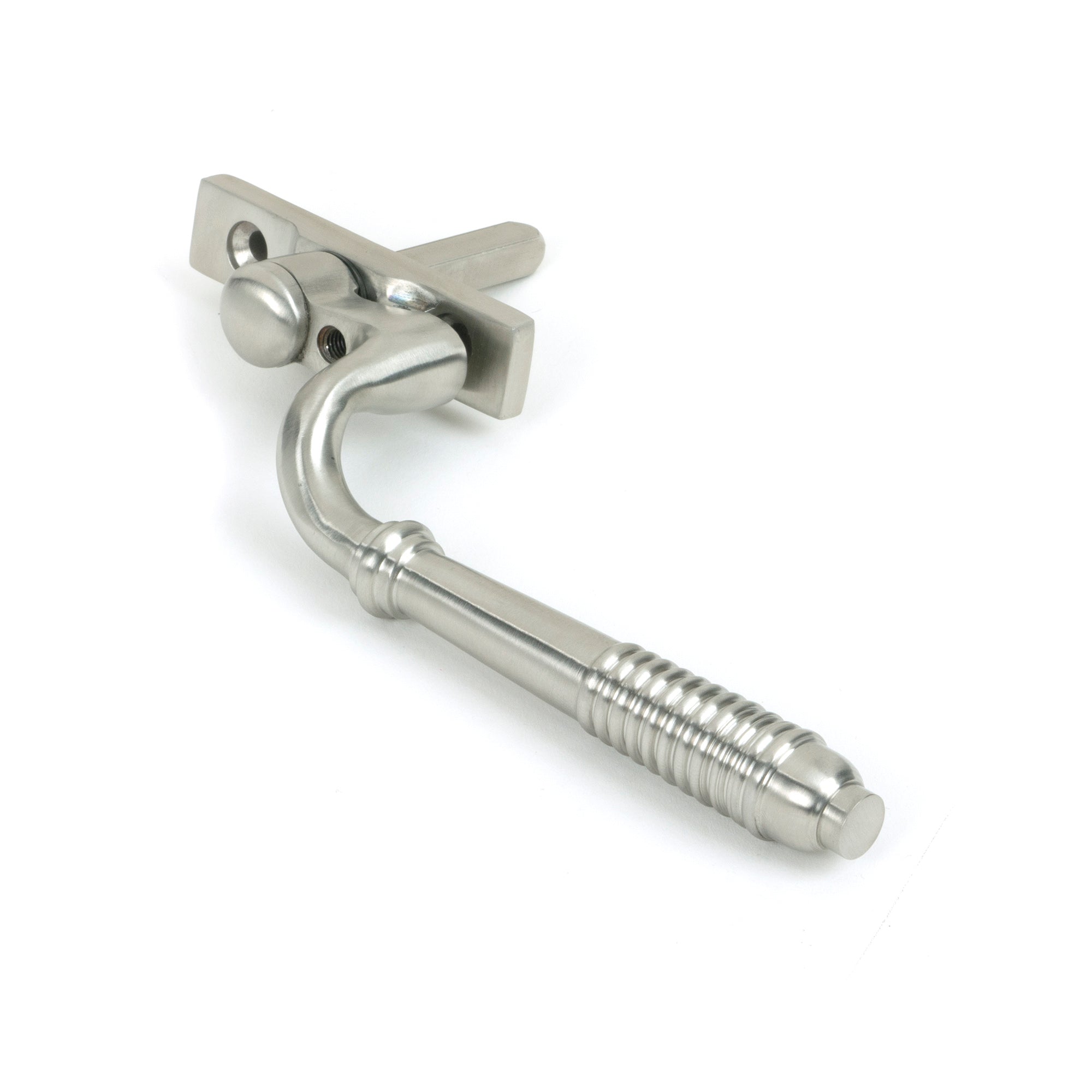 Satin Marine SS (316) Reeded Espag - LH - Espag. Fasteners - From The Anvil - Yester Home