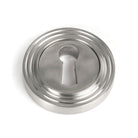 Satin Marine SS (316) Round Escutcheon (Beehive) | From The Anvil - Escutcheons - From The Anvil - Yester Home