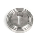Satin Marine SS (316) Round Escutcheon (Beehive) | From The Anvil-Escutcheons-Yester Home