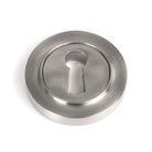 Satin Marine SS (316) Round Escutcheon (Plain) | From The Anvil - Escutcheons - From The Anvil - Yester Home