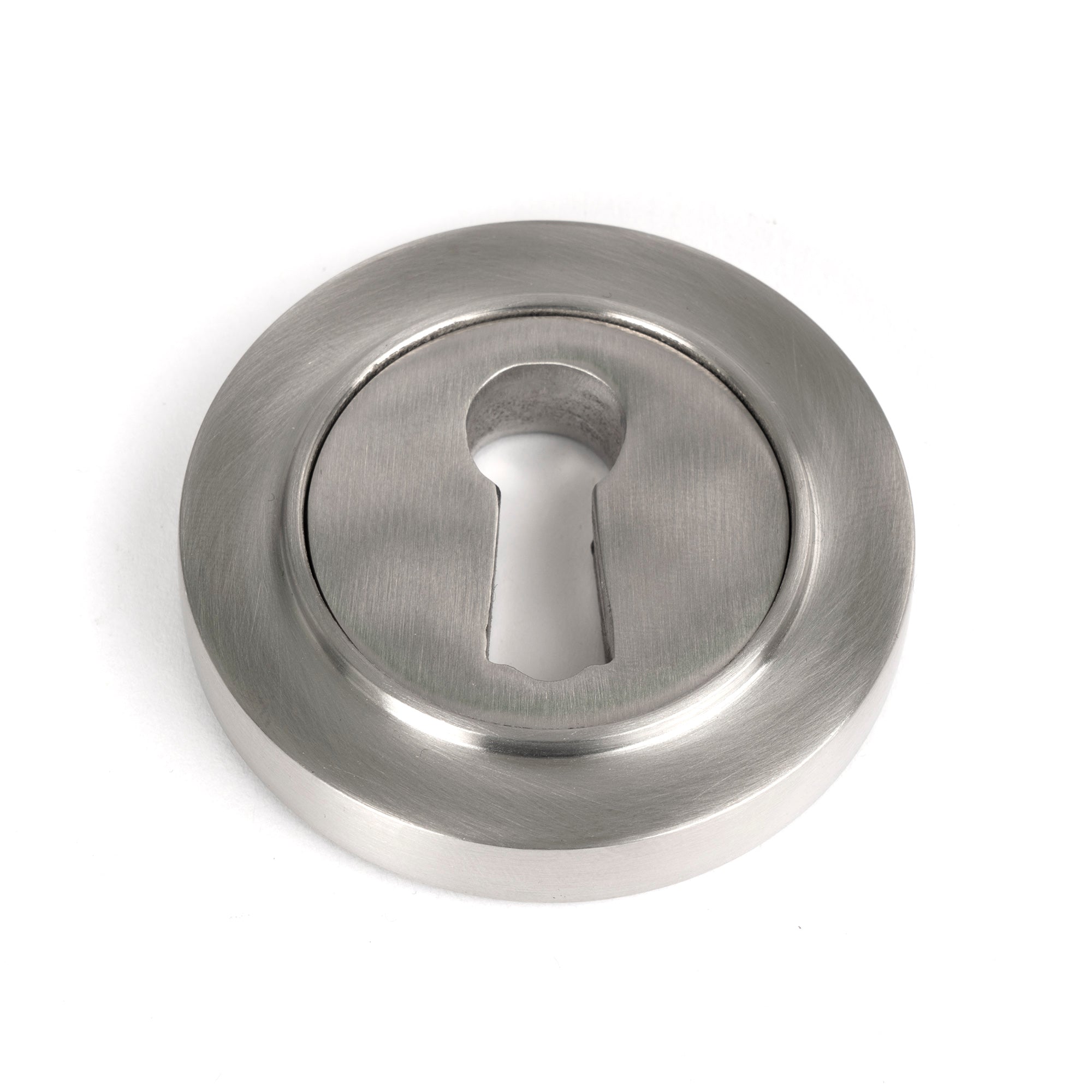 Satin Marine SS (316) Round Escutcheon (Plain) | From The Anvil - Escutcheons - From The Anvil - Yester Home