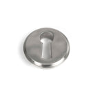 Satin Marine SS (316) Round Escutcheon (Plain) | From The Anvil-Escutcheons-Yester Home