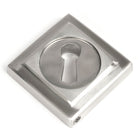 Satin Marine SS (316) Round Escutcheon (Square) | From The Anvil-Escutcheons-Yester Home