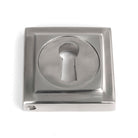 Satin Marine SS (316) Round Escutcheon (Square) | From The Anvil-Escutcheons-Yester Home