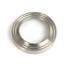 Satin Marine SS (316) Round Euro Escutcheon (Beehive) | From The Anvil-Euro Escutcheons-Yester Home