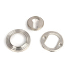 Satin Marine SS (316) Round Euro Escutcheon (Beehive) | From The Anvil-Euro Escutcheons-Yester Home