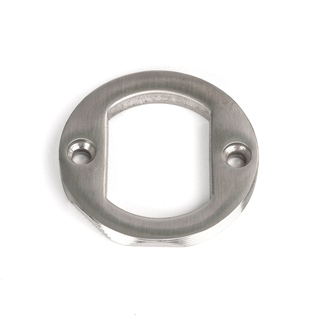 Satin Marine SS (316) Round Euro Escutcheon (Beehive) | From The Anvil-Euro Escutcheons-Yester Home