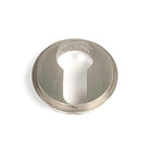 Satin Marine SS (316) Round Euro Escutcheon (Plain) | From The Anvil-Euro Escutcheons-Yester Home