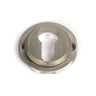 Satin Marine SS (316) Round Euro Escutcheon (Plain) | From The Anvil-Euro Escutcheons-Yester Home