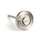 Satin Marine SS (316) Round Thumbturn Set (Art Deco) | From The Anvil-Thumbturns-Yester Home