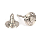 Satin Marine SS (316) Round Thumbturn Set (Beehive) | From The Anvil-Thumbturns-Yester Home