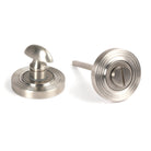 Satin Marine SS (316) Round Thumbturn Set (Beehive) | From The Anvil - Thumbturns - From The Anvil - Yester Home