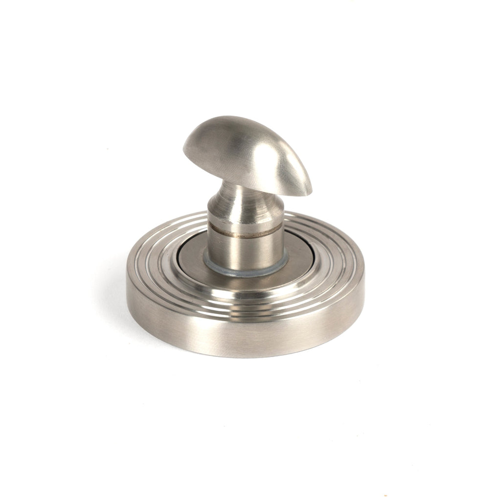 Satin Marine SS (316) Round Thumbturn Set (Beehive) | From The Anvil-Thumbturns-Yester Home