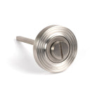 Satin Marine SS (316) Round Thumbturn Set (Beehive) | From The Anvil-Thumbturns-Yester Home