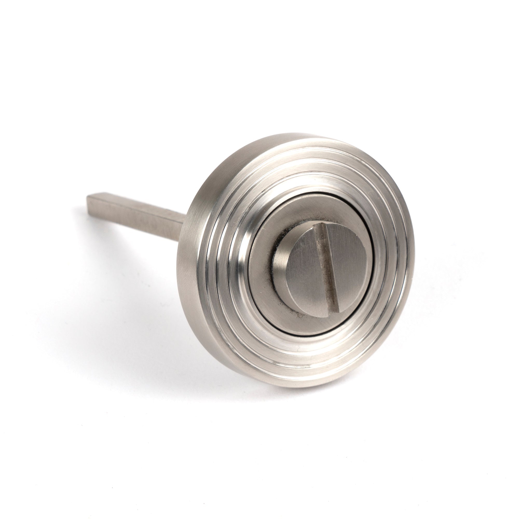 Satin Marine SS (316) Round Thumbturn Set (Beehive) | From The Anvil-Thumbturns-Yester Home