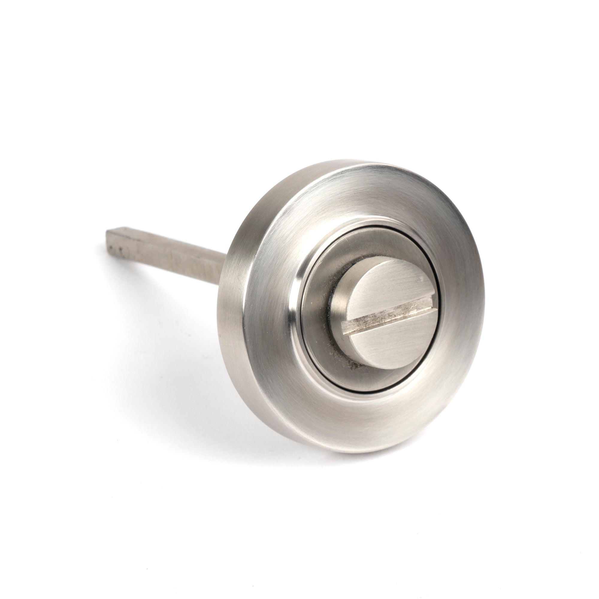 Satin Marine SS (316) Round Thumbturn Set (Plain) | From The Anvil-Thumbturns-Yester Home