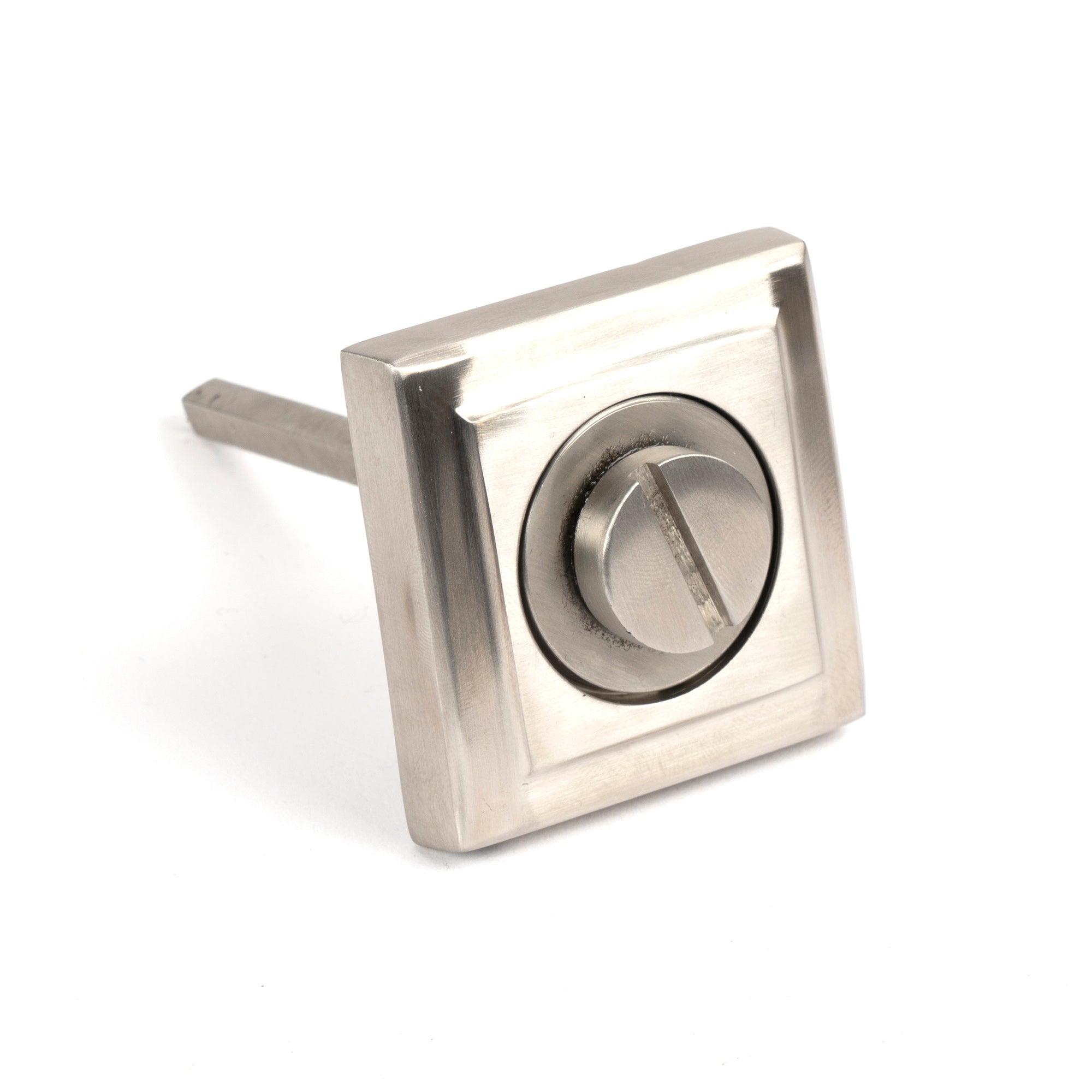 Satin Marine SS (316) Round Thumbturn Set (Square) | From The Anvil-Thumbturns-Yester Home