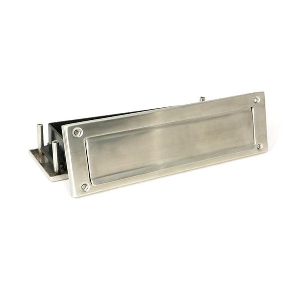 Satin Marine SS (316) Traditional Letterbox | From The Anvil-Letterbox-Yester Home