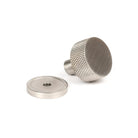 Satin SS (304) Brompton Cabinet Knob - 25mm (Plain) | From The Anvil-Cabinet Knobs-Yester Home