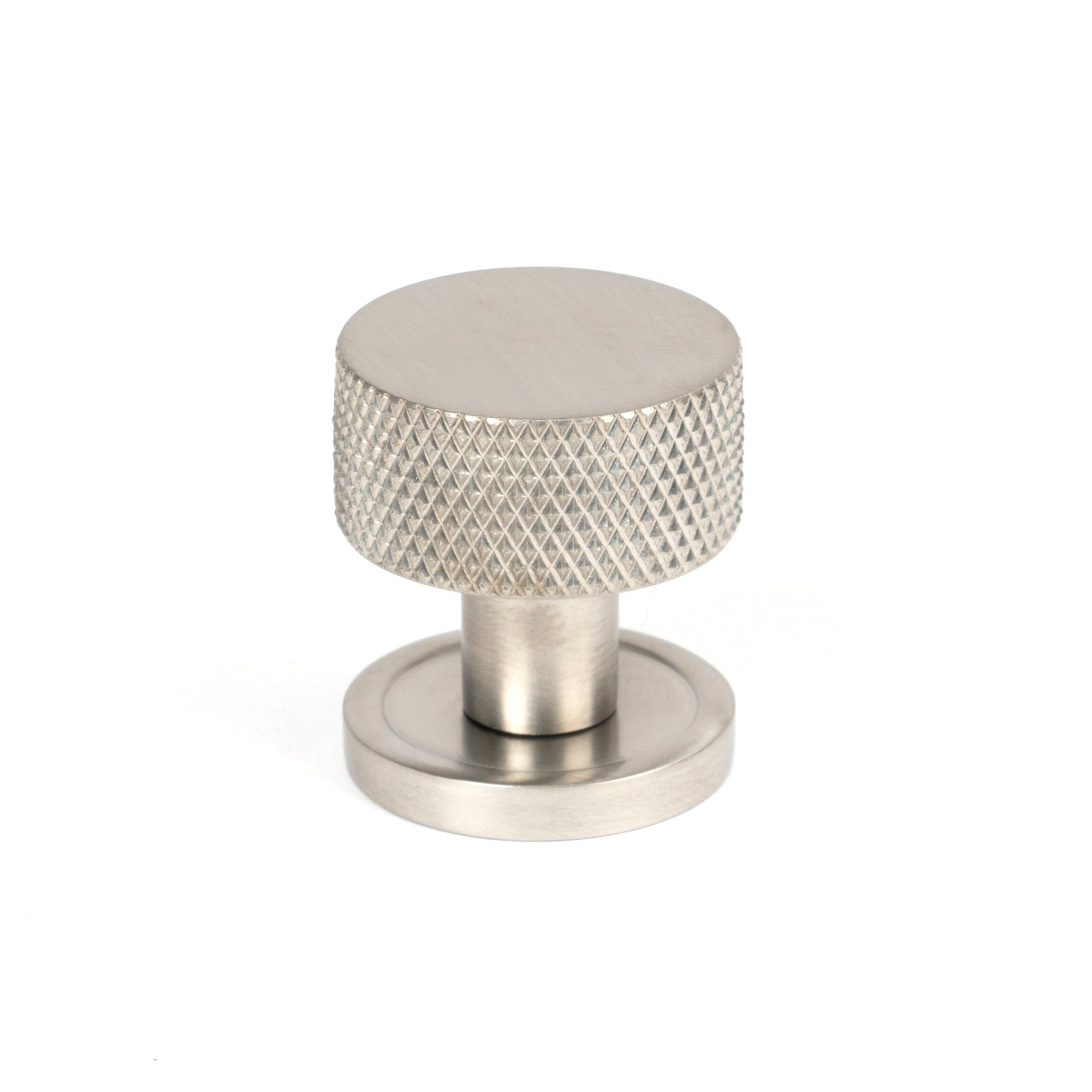 Satin SS (304) Brompton Cabinet Knob - 25mm (Plain) | From The Anvil-Cabinet Knobs-Yester Home