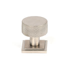 Satin SS (304) Brompton Cabinet Knob - 25mm (Square) | From The Anvil - Cabinet Knobs - From The Anvil - Yester Home