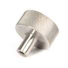Satin SS (304) Brompton Cabinet Knob - 32mm (No rose) | From The Anvil - Cabinet Knobs - From The Anvil - Yester Home