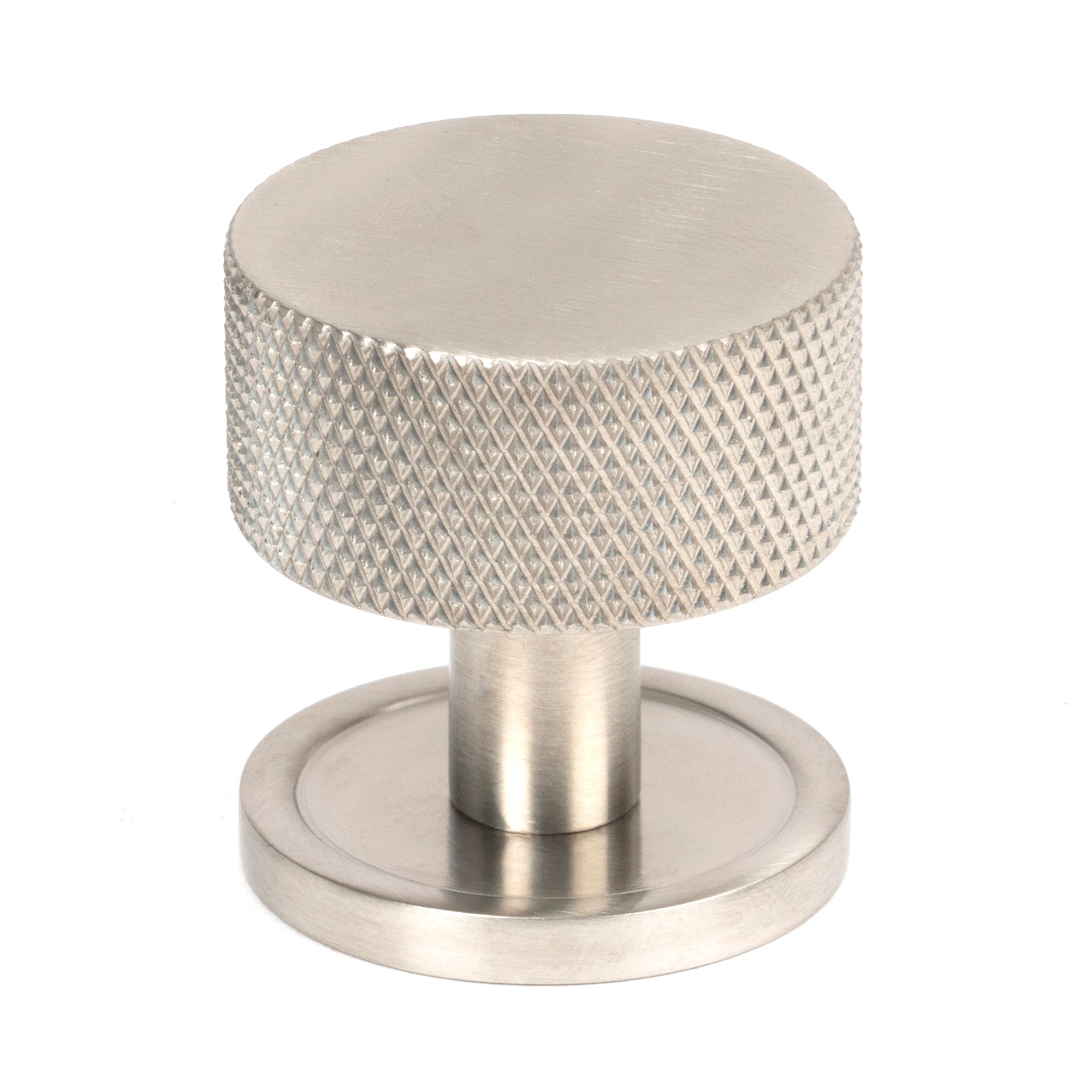 Satin SS (304) Brompton Cabinet Knob - 32mm (Plain) | From The Anvil - Cabinet Knobs - From The Anvil - Yester Home