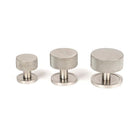 Satin SS (304) Brompton Cabinet Knob - 32mm (Plain) | From The Anvil-Cabinet Knobs-Yester Home