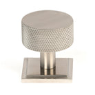 Satin SS (304) Brompton Cabinet Knob - 32mm (Square) | From The Anvil - Cabinet Knobs - From The Anvil - Yester Home