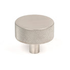 Satin SS (304) Brompton Cabinet Knob - 38mm (No rose) | From The Anvil - Cabinet Knobs - From The Anvil - Yester Home