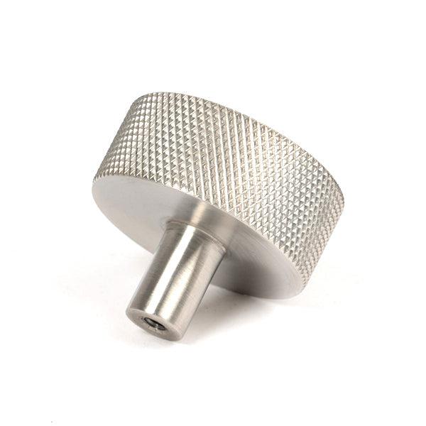 Satin SS (304) Brompton Cabinet Knob - 38mm (No rose) | From The Anvil-Cabinet Knobs-Yester Home