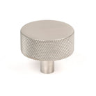 Satin SS (304) Brompton Cabinet Knob - 38mm (No rose) | From The Anvil-Cabinet Knobs-Yester Home