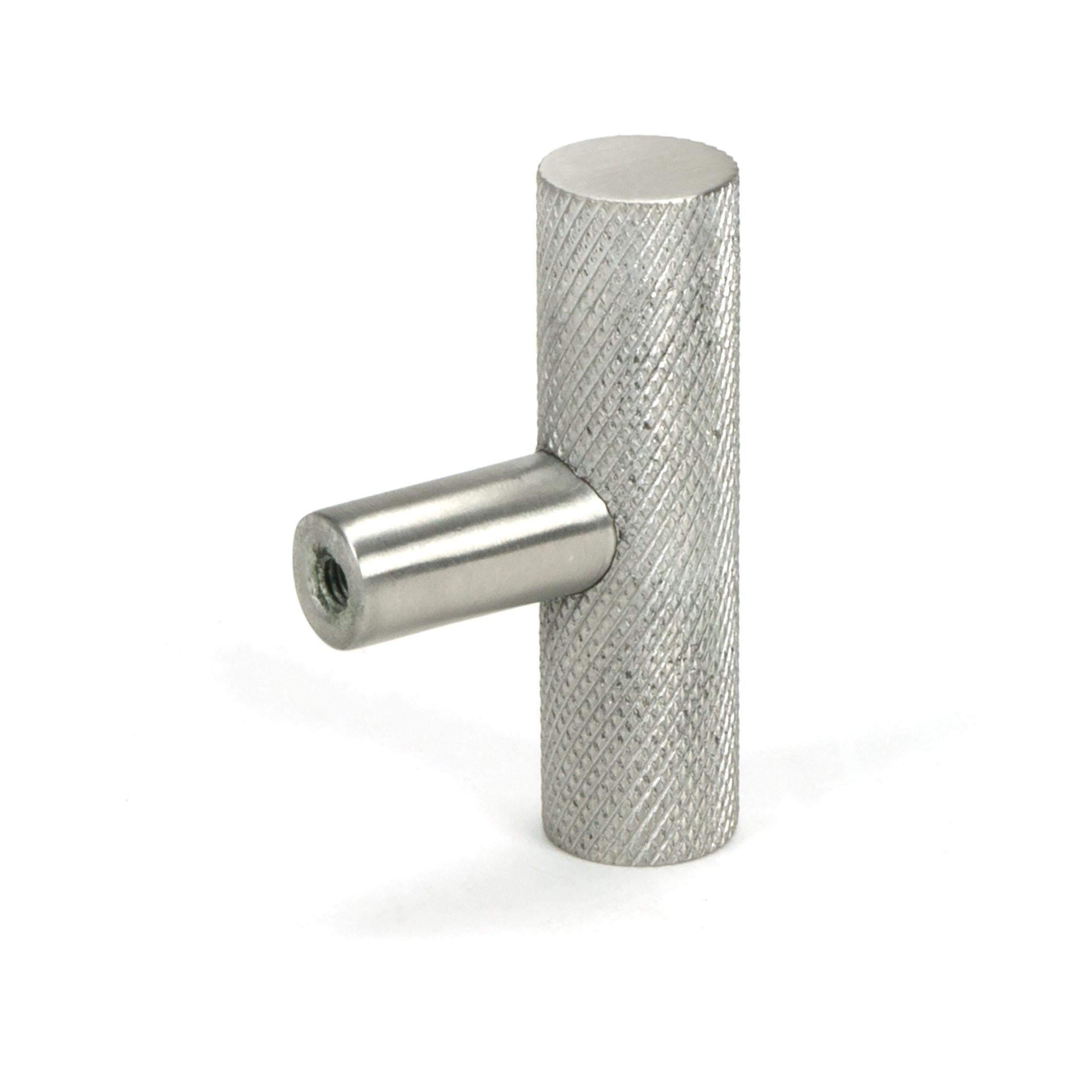 Satin SS (304) Brompton T-Bar | From The Anvil - T-Bars - From The Anvil - Yester Home