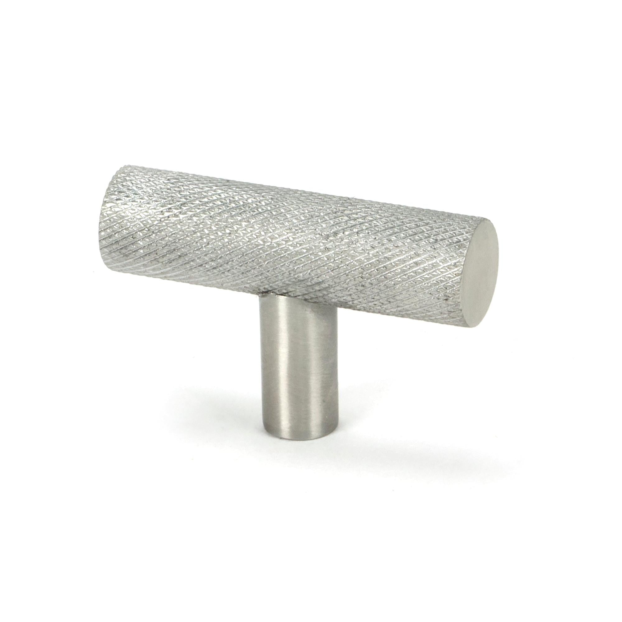 Satin SS (304) Brompton T-Bar | From The Anvil - T-Bars - From The Anvil - Yester Home