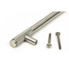Satin SS (304) Half Brompton Pull Handle - Medium | From The Anvil-Pull Handles-Yester Home