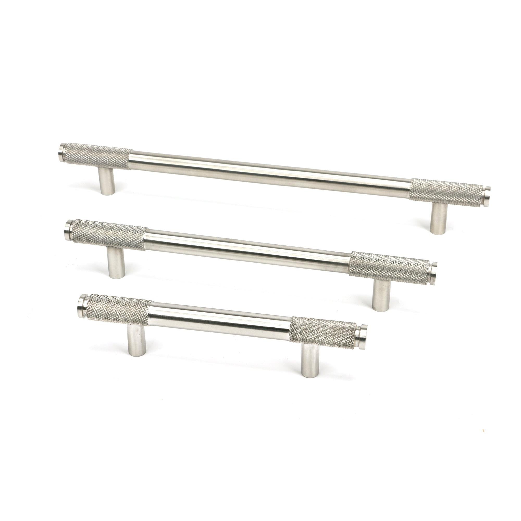 Satin SS (304) Half Brompton Pull Handle - Small | From The Anvil - Pull Handles - From The Anvil - Yester Home