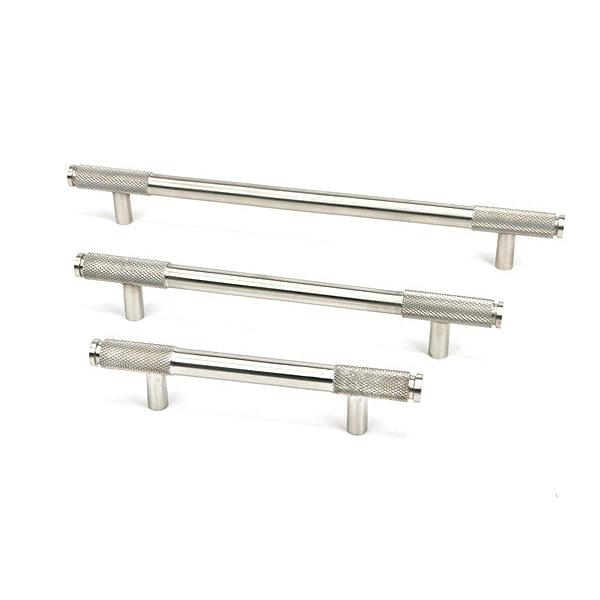 Satin SS (304) Half Brompton Pull Handle - Small | From The Anvil-Pull Handles-Yester Home