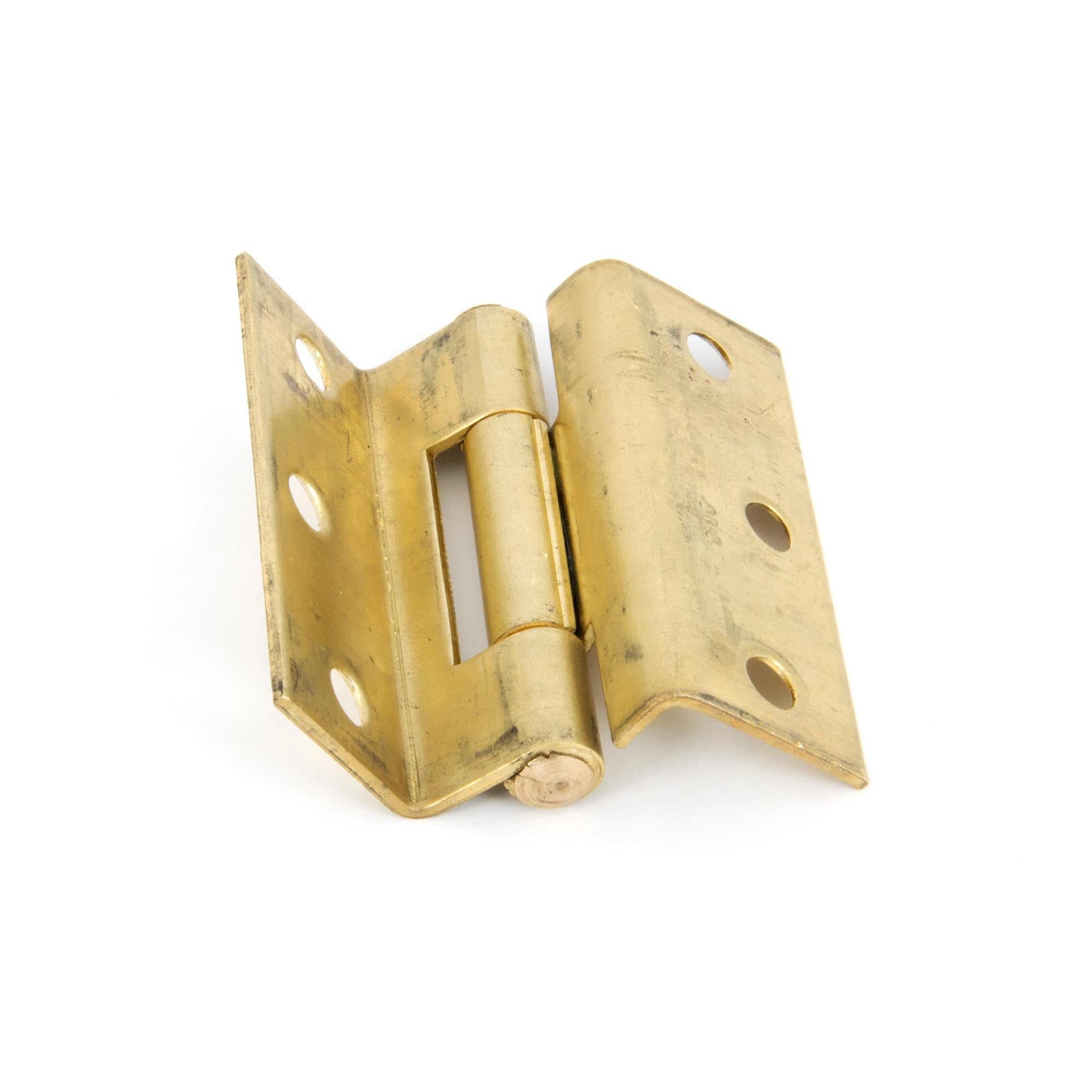 Self Coloured Brass 2½" (pair) Stormproof Hinge 1951 | From The Anvil - Stormproof Hinges - From The Anvil - Yester Home