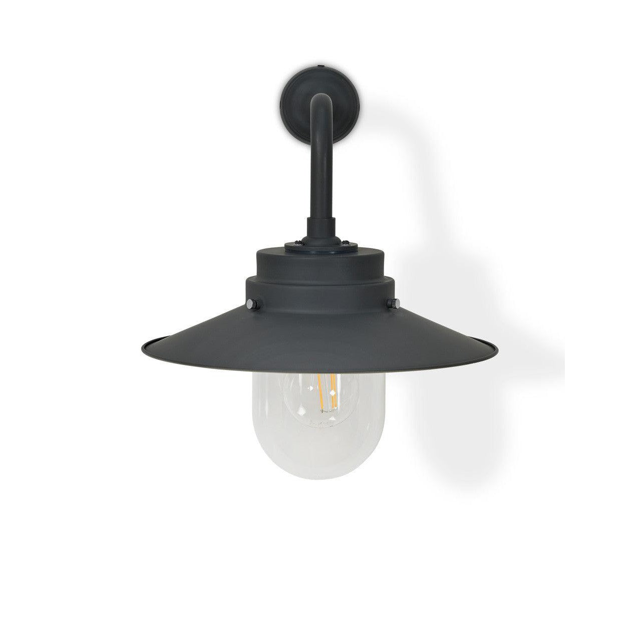 Semington Wall Light | Carbon | Steel - Outdoor Lighting - Garden Trading - Yester Home