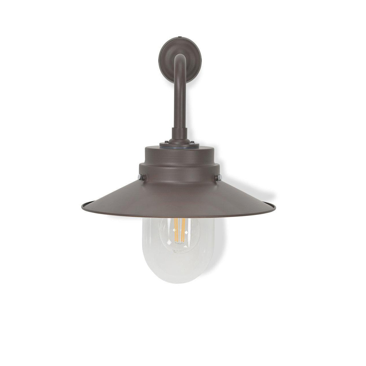 Semington Wall Light | Coffee Bean | Steel - Outdoor Lighting - Garden Trading - Yester Home