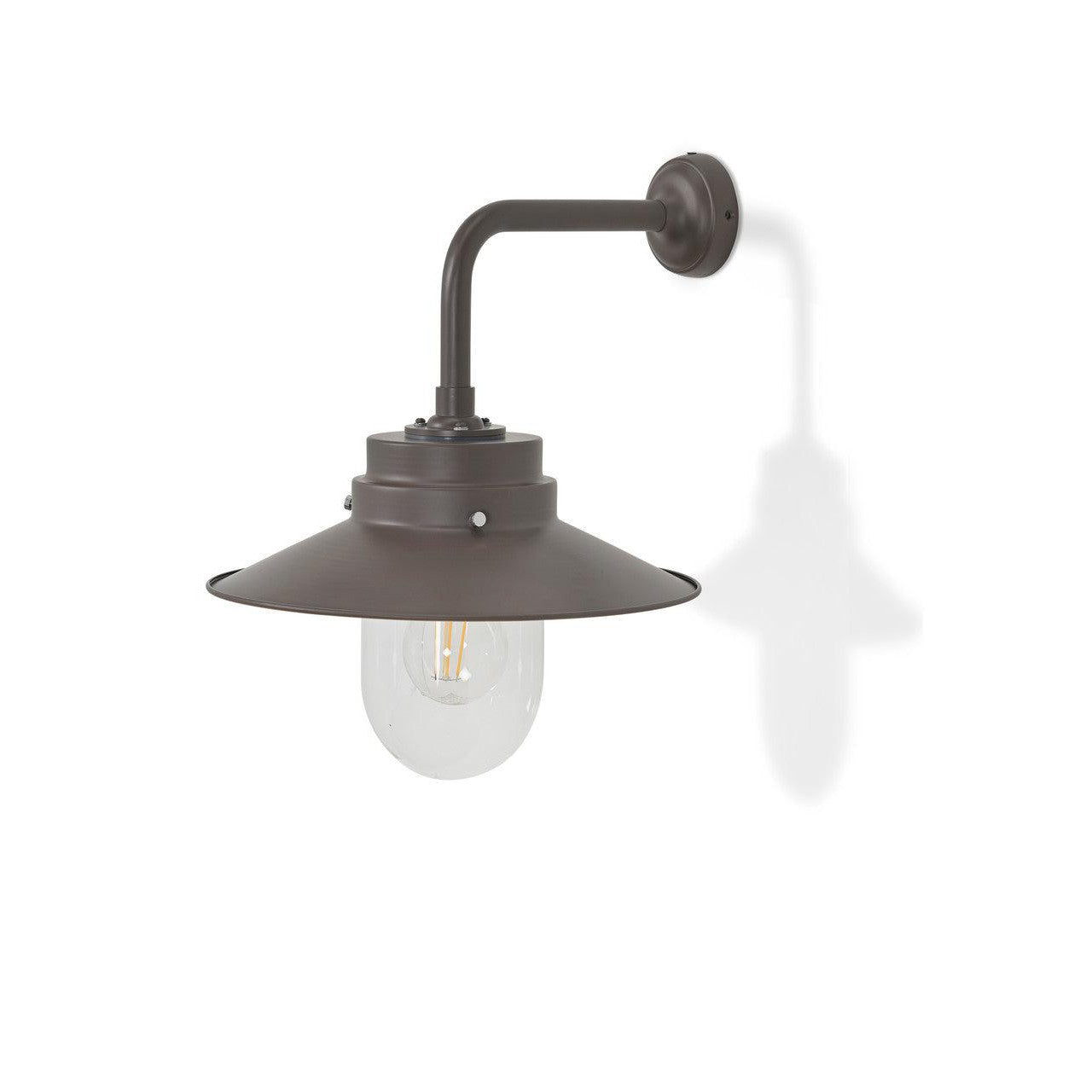 Semington Wall Light | Coffee Bean | Steel - Outdoor Lighting - Garden Trading - Yester Home