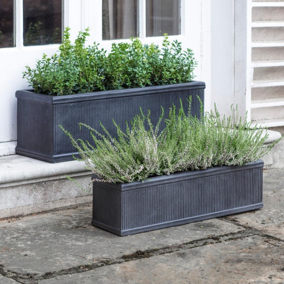 Set of 2 Bathford Troughs-Planters-Yester Home