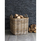 Set of 2 Square Baskets - Rattan-Baskets-Yester Home