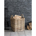 Set of 2 Square Baskets - Rattan-Baskets-Yester Home