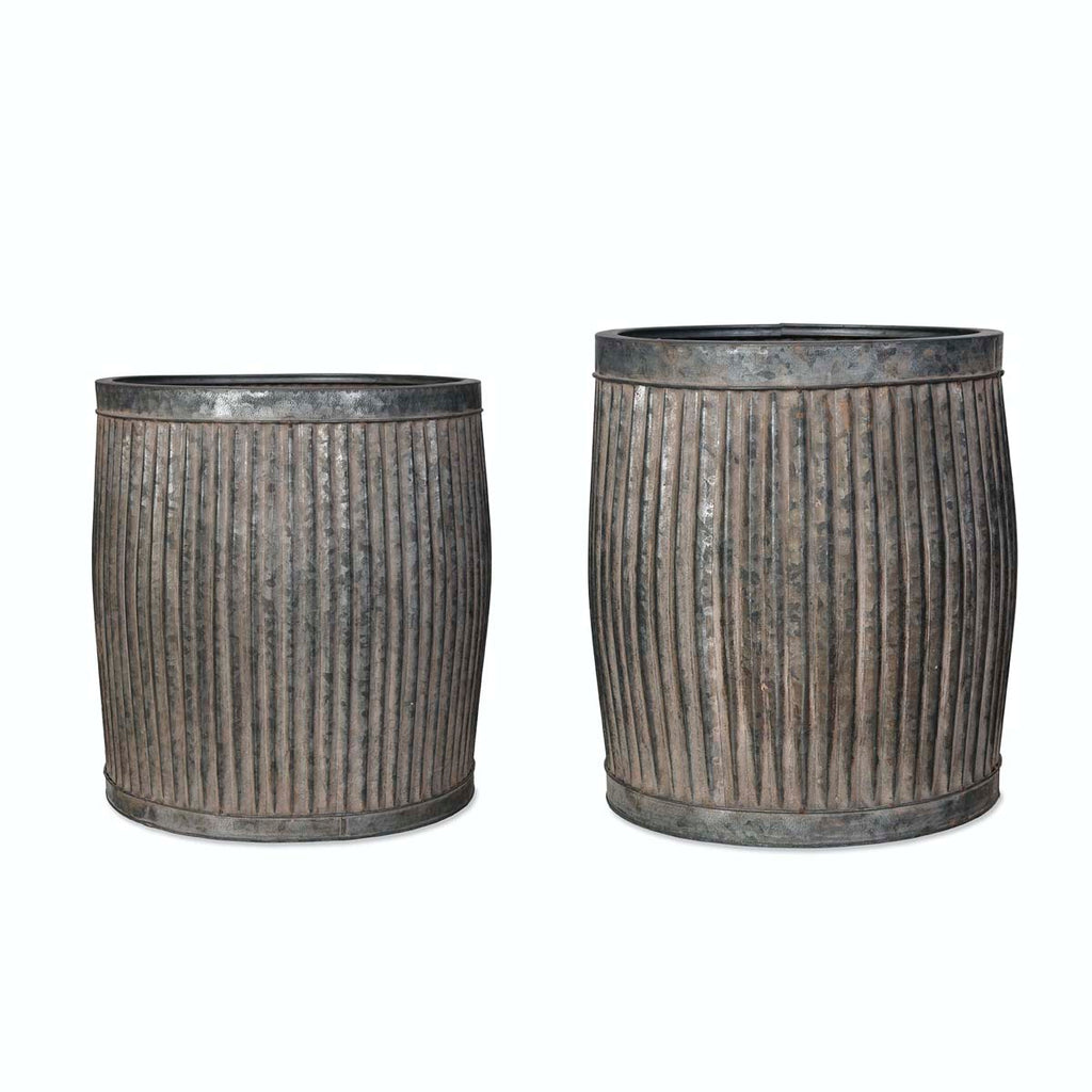 Set of 2 Vence Traditional Planters-Planters-Yester Home