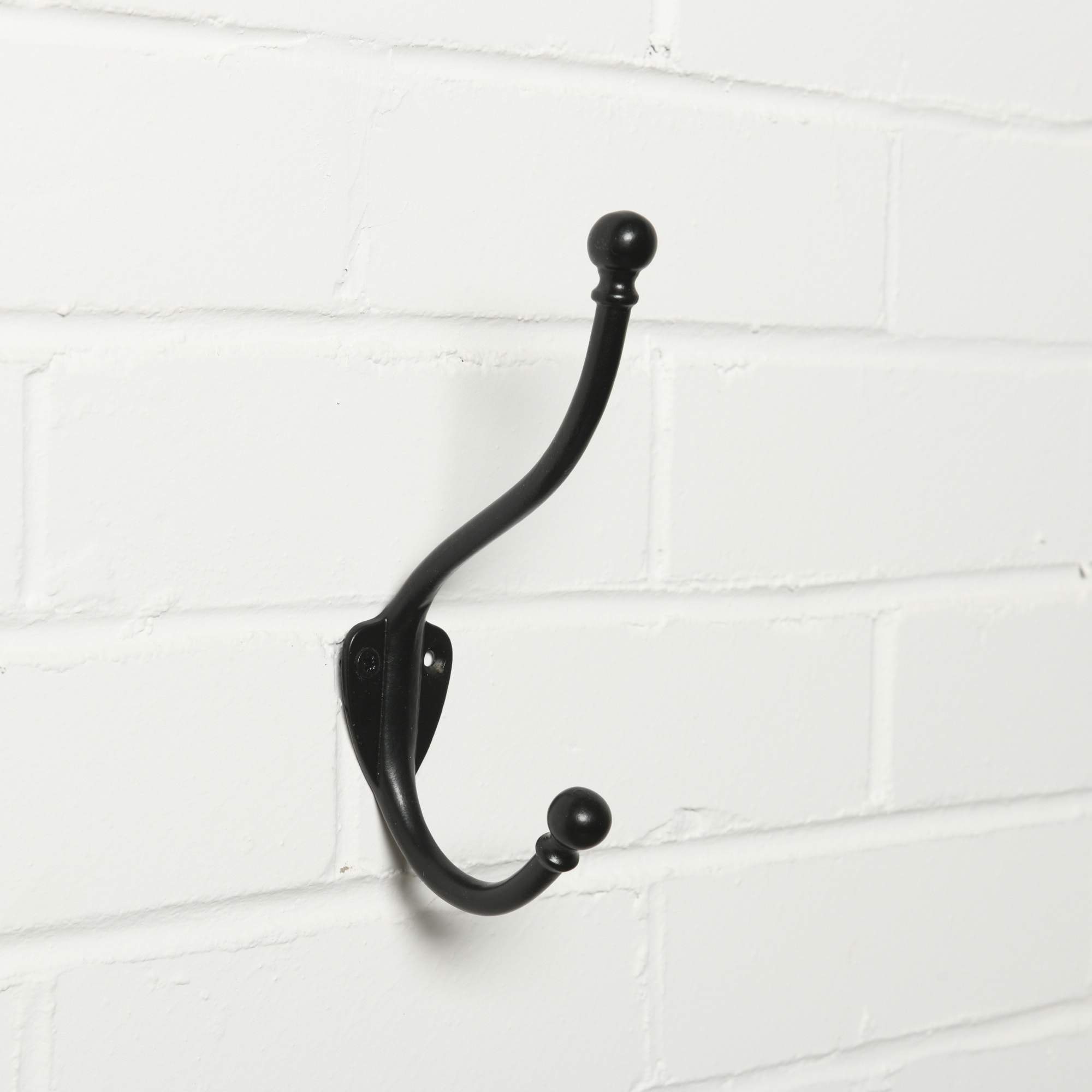 Shield Cast Iron Hat & Coat Hook-Coat Hooks-Yester Home