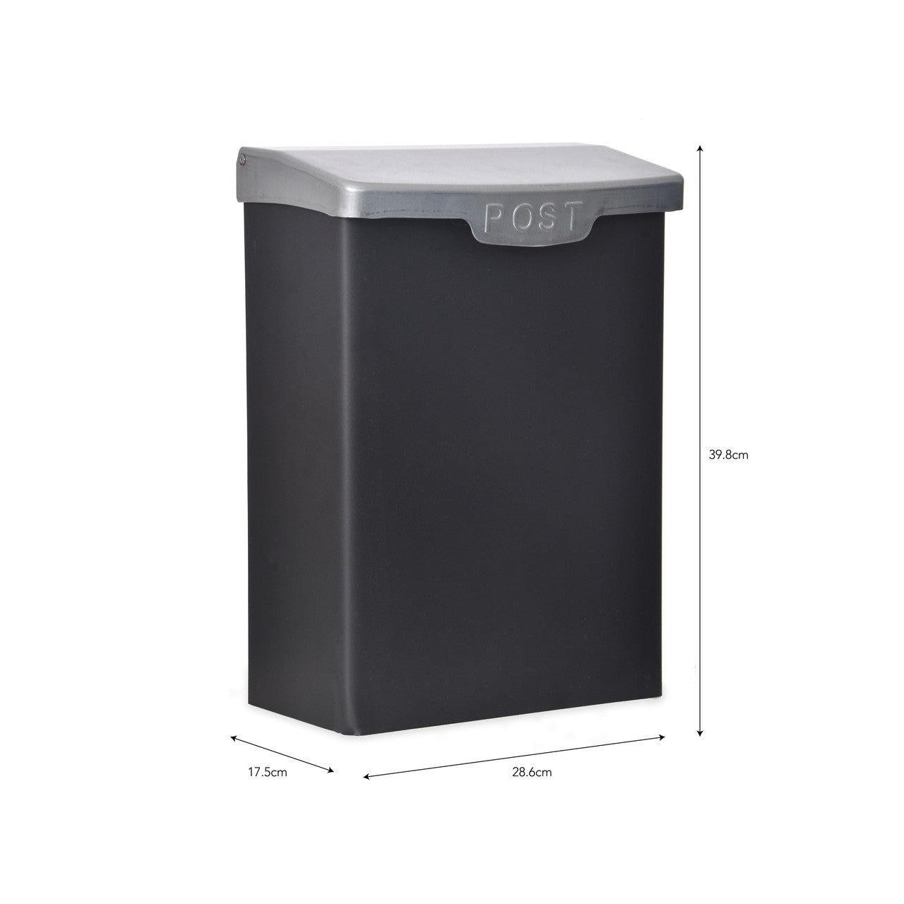 Shipton Steel Post Box-Post Boxes-Yester Home