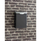 Shipton Steel Post Box-Post Boxes-Yester Home